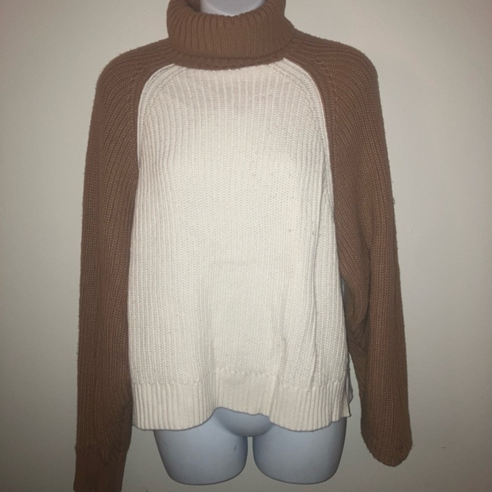 Turtleneck Knit Sweater